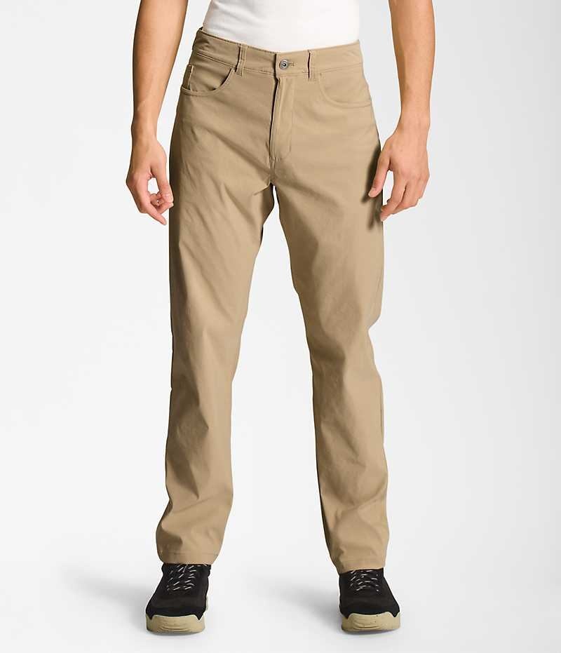 Men\'s The North Face Sprag 5-Pocket Pants Khaki | OTTAWA ELPKAZ