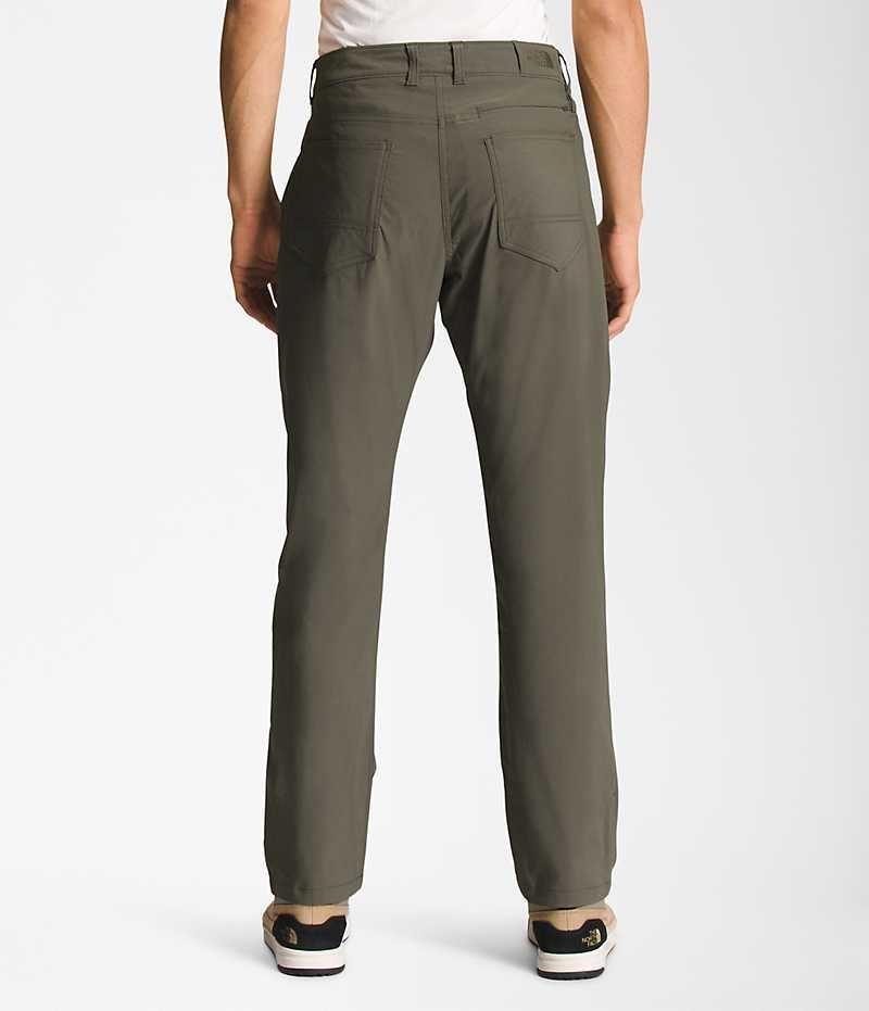 Men's The North Face Sprag 5-Pocket Pants Olive | CANADA XVNMBT