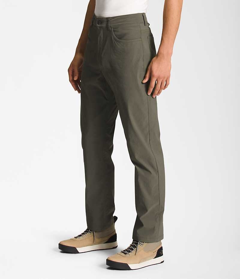 Men's The North Face Sprag 5-Pocket Pants Olive | CANADA XVNMBT