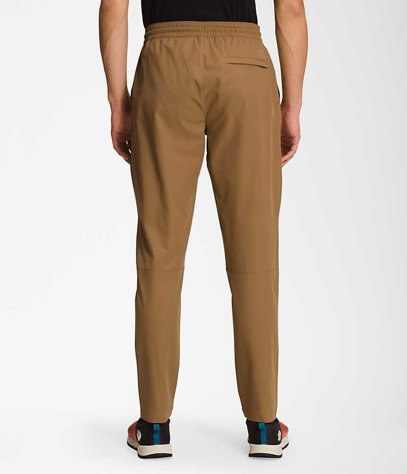 Men's The North Face Standard Tapered Pants Brown | CANADA GHRQFC