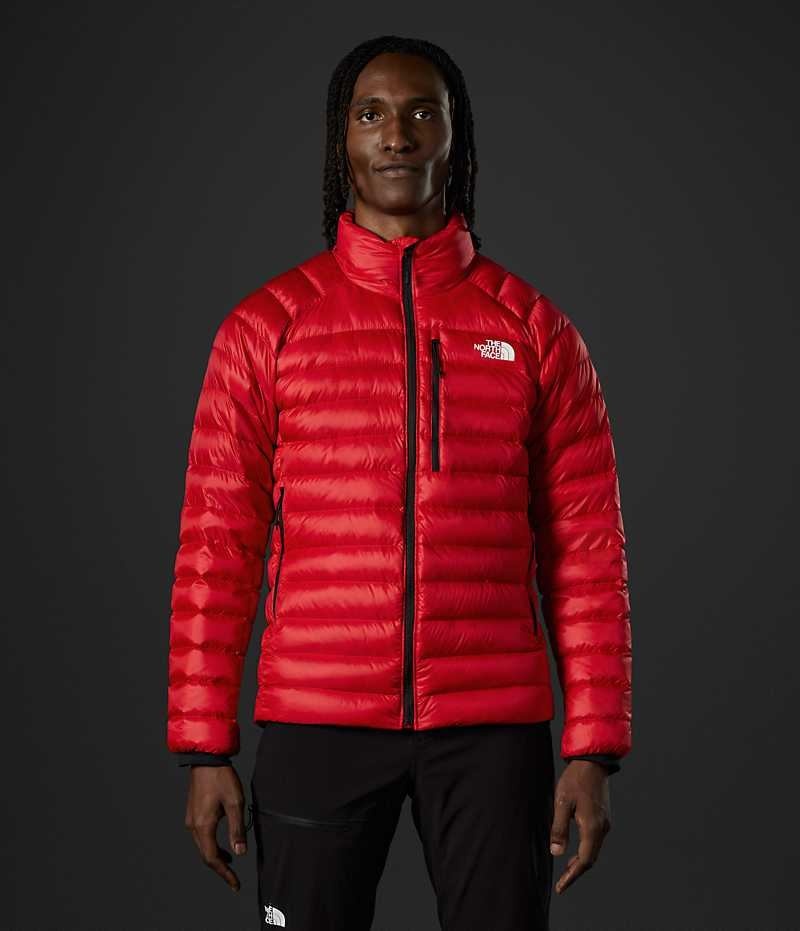 Men\'s The North Face Summit Breithorn Down Jacket Red | OTTAWA BCWLGQ