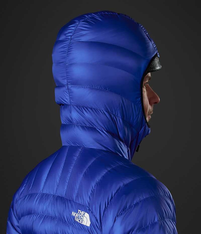 Men's The North Face Summit Series Breithorn Hooded Jacket Blue | OTTAWA KTBARI