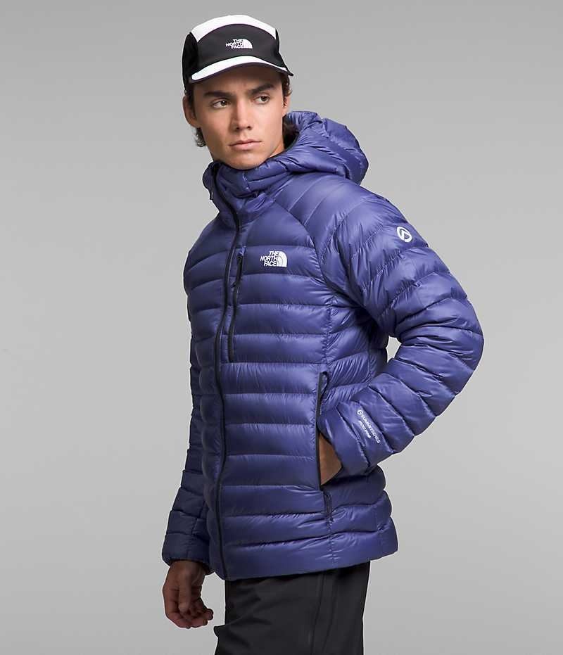 Men's The North Face Summit Series Breithorn Hooded Jacket Blue | TORONTO SBGPVY