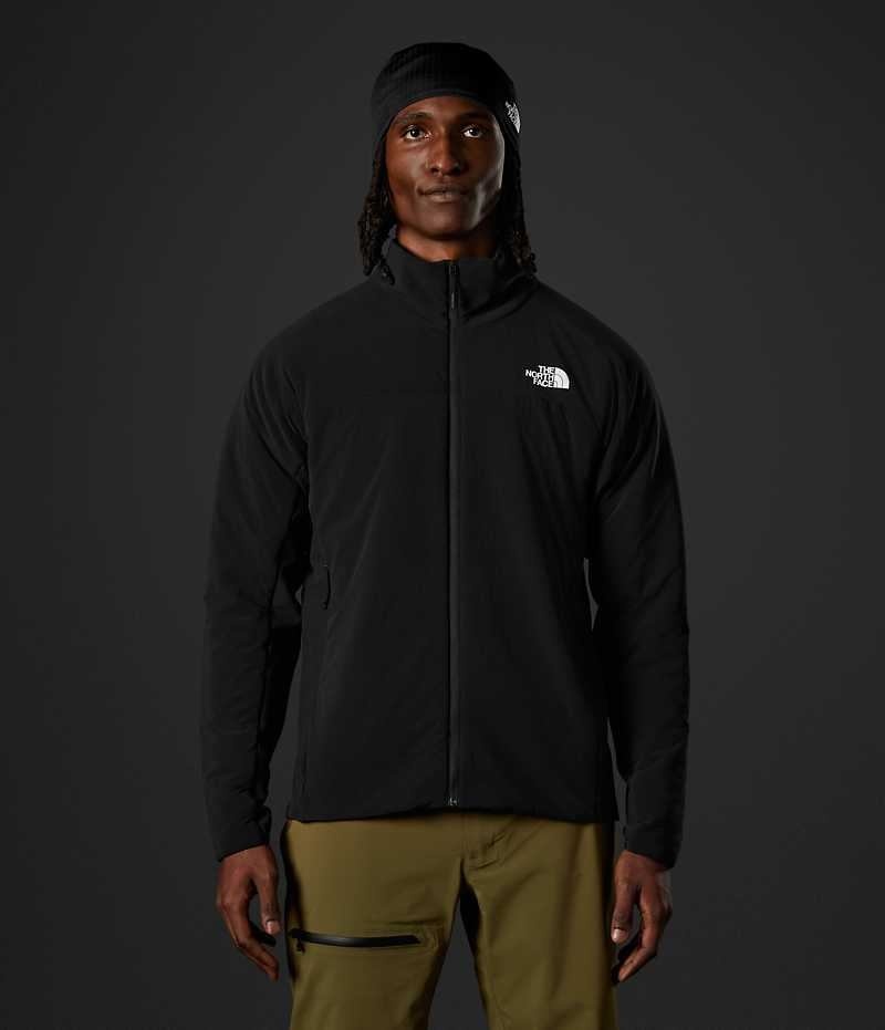 Men\'s The North Face Summit Series Casaval Hybrid Jacket Black | CANADA NWETKD