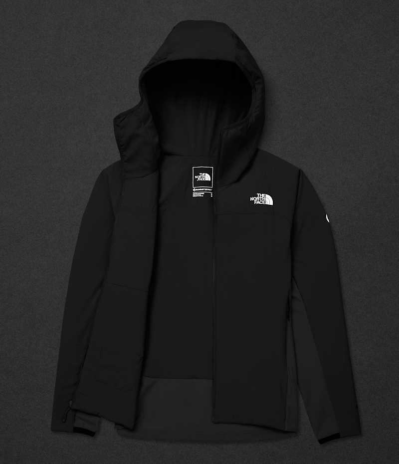 Men's The North Face Summit Series Casaval Hoodie Hybrid Jacket Black | TORONTO MJELYD