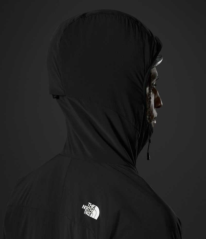 Men's The North Face Summit Series Casaval Hoodie Hybrid Jacket Black | TORONTO MJELYD