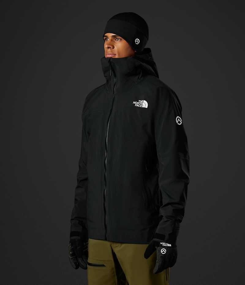 Men's The North Face Summit Series Chamlang FUTURELIGHT™ Rain Jacket Black | OTTAWA YKIHOG