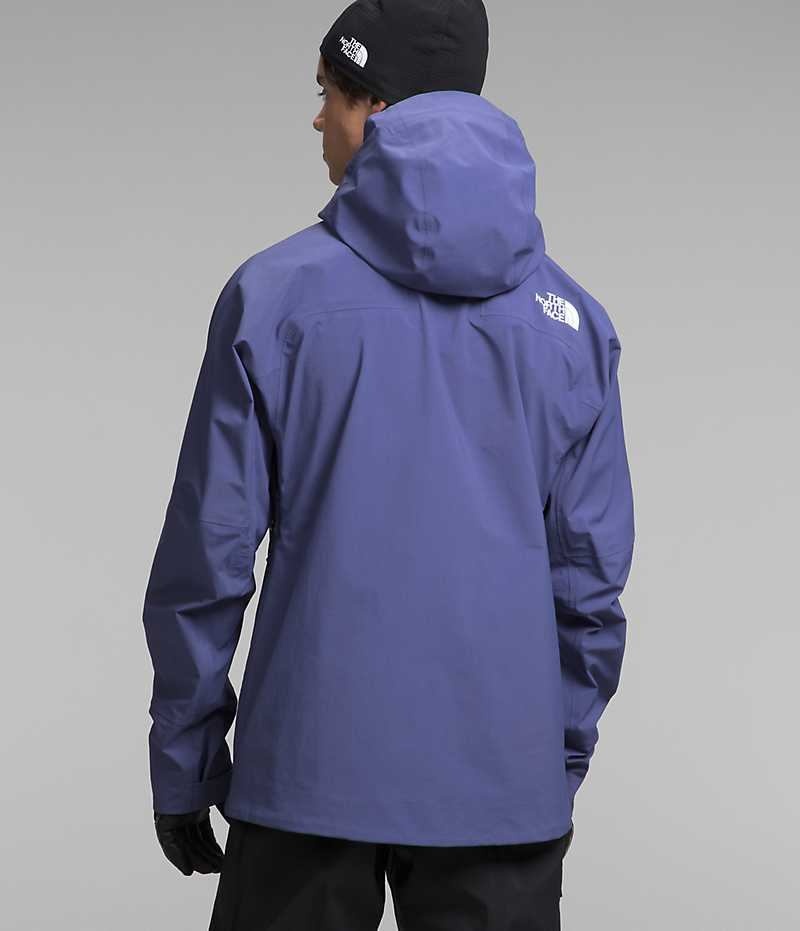 Men's The North Face Summit Series Chamlang FUTURELIGHT™ Rain Jacket Blue | CANADA NTRISF