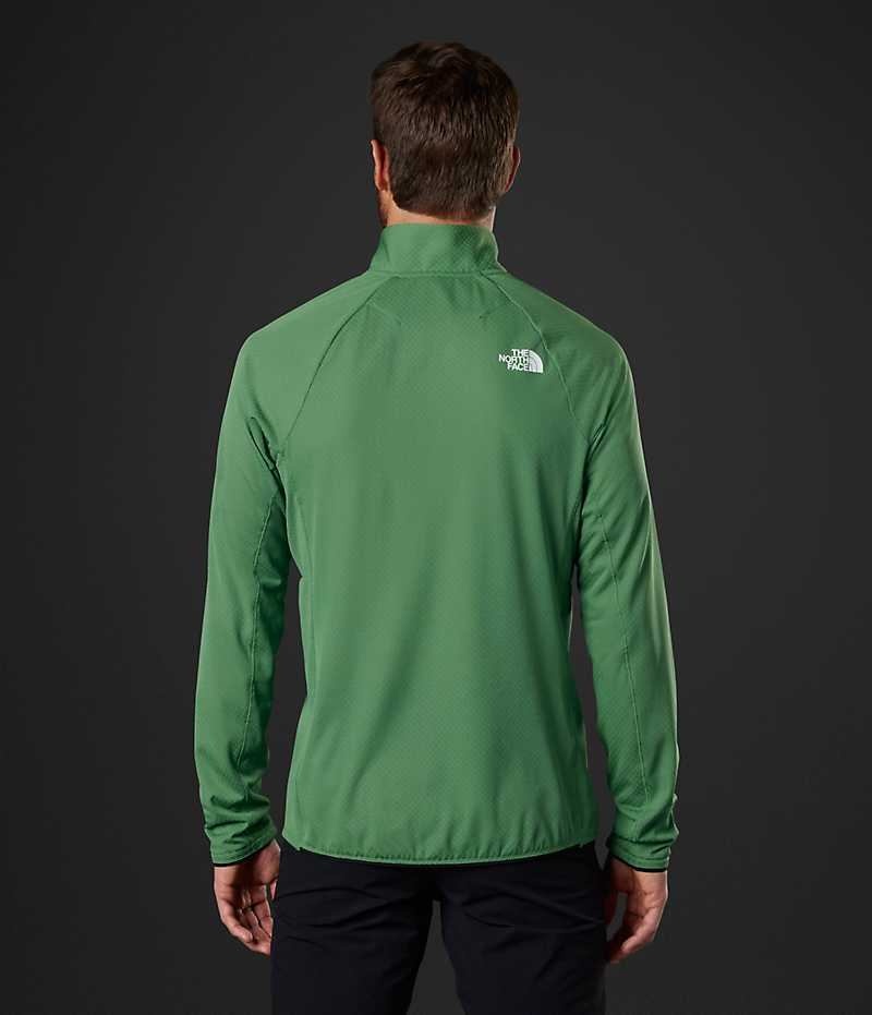 Men's The North Face Summit Series FUTUREFLEECE™ LT ½-Zip Pullover Green | TORONTO MURLCS