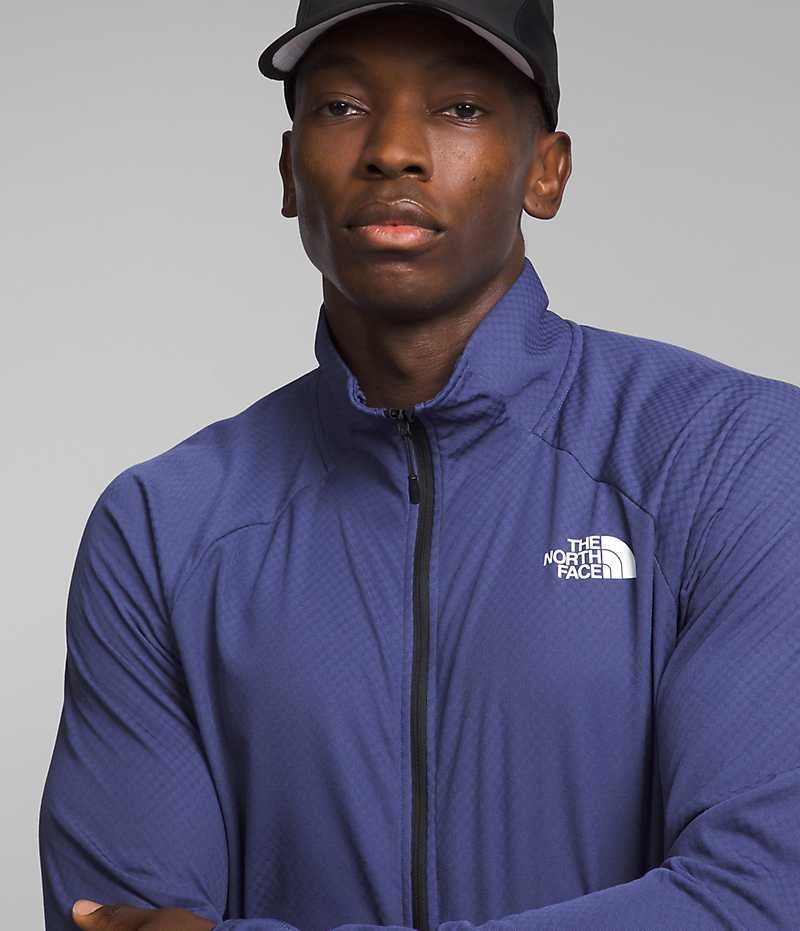 Men's The North Face Summit Series FUTUREFLEECE™ LT ½-Zip Pullover Blue | OTTAWA ADNBTM