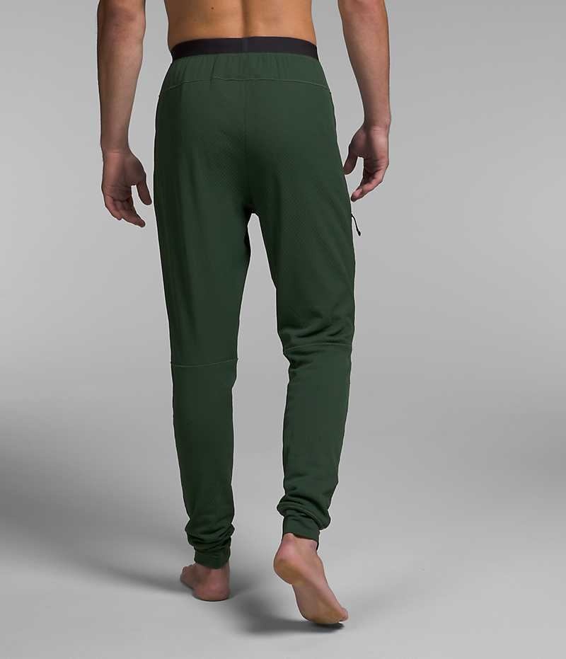 Men's The North Face Summit Series FUTUREFLEECE™ Fleece Pants Green | CANADA CQXUHV