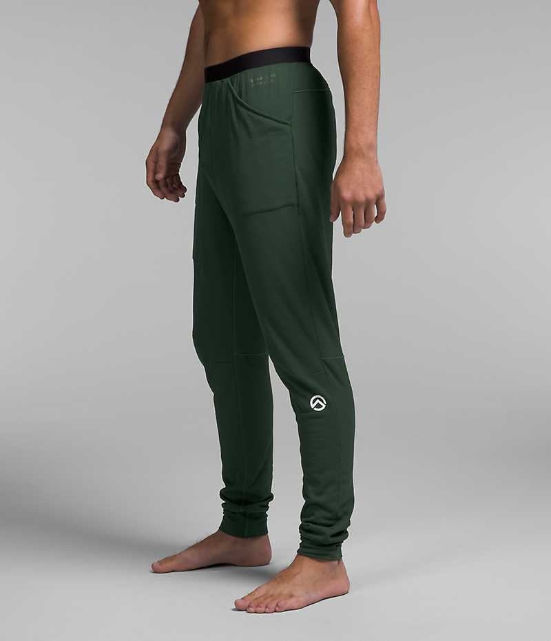 Men's The North Face Summit Series FUTUREFLEECE™ Fleece Pants Green | CANADA CQXUHV