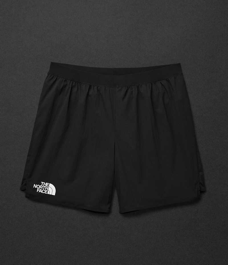 Men's The North Face Summit Series Pacesetter Run Brief Shorts Black | OTTAWA IZNOEQ