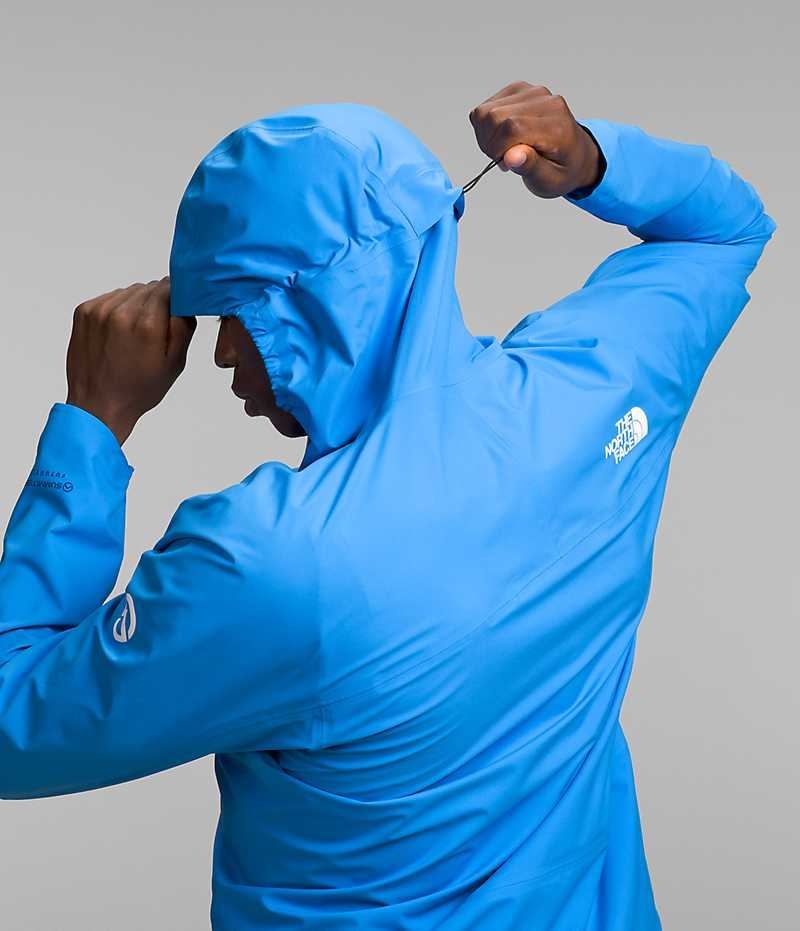 Men's The North Face Summit Series Superior FUTURELIGHT™ Rain Jacket Blue | CANADA FYXNSU