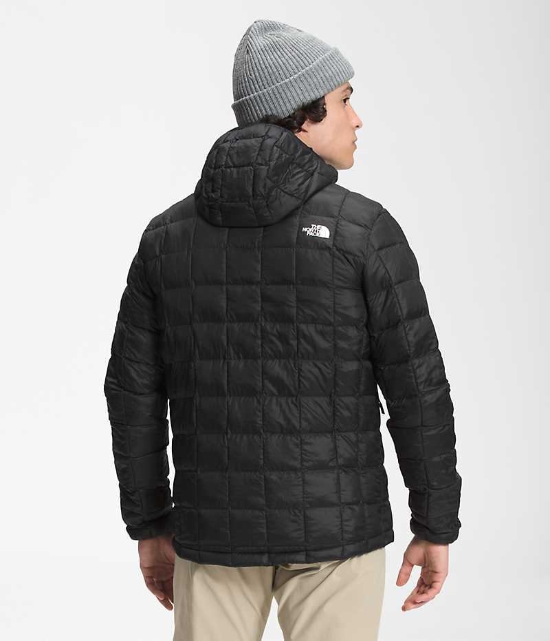 Men's The North Face ThermoBall™ Eco Hoodie 2.0 Down Jacket Black | CANADA ZPCUJM