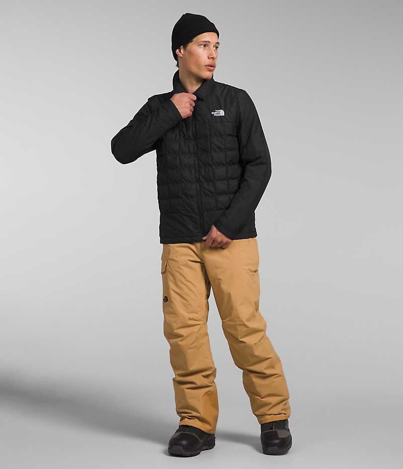 Men's The North Face ThermoBall™ Eco Snow Triclimate® Hooded Jacket Black | OTTAWA LYMSGH