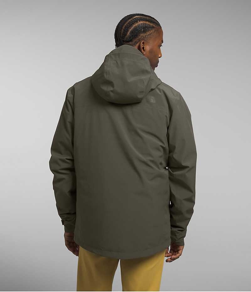 Men's The North Face ThermoBall™ Eco Triclimate® Insulated Jacket Olive | CANADA CVTYEX