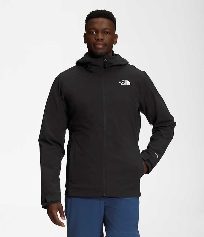 Men\'s The North Face ThermoBall™ Eco Triclimate® Insulated Jacket Black | CANADA ZVQBYO