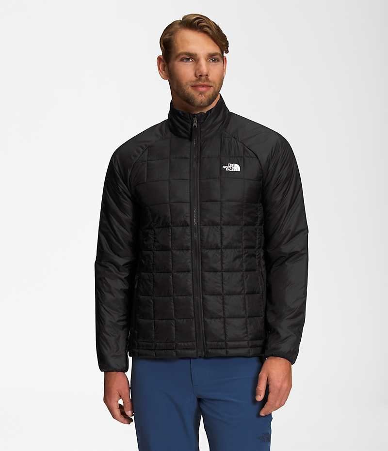 Men's The North Face ThermoBall™ Eco Triclimate® Insulated Jacket Dark Grey | TORONTO HELOPW