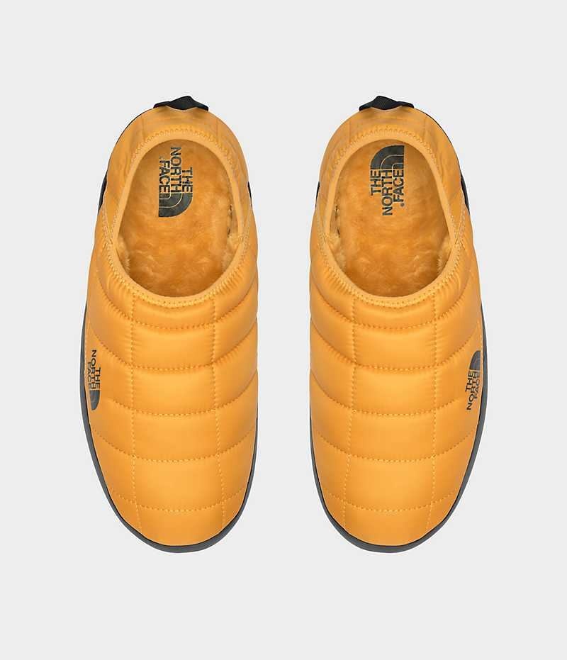 Men's The North Face ThermoBall™ Traction V Mules Gold | TORONTO YZRVCO