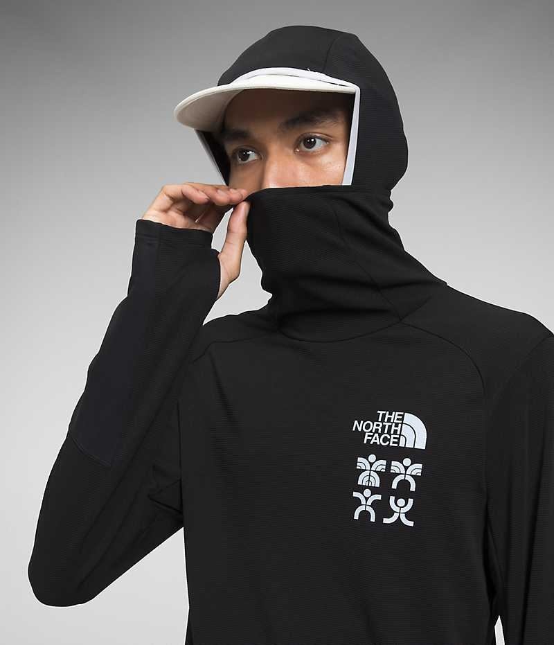 Men's The North Face Trailwear Cerro Alto Hoodie Black | CANADA IGLFOC