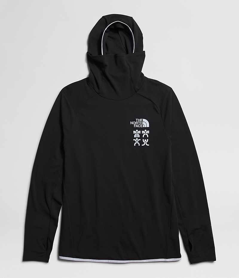 Men's The North Face Trailwear Cerro Alto Hoodie Black | CANADA IGLFOC