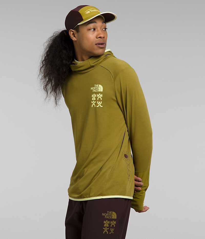 Men's The North Face Trailwear Cerro Alto Hoodie Olive | TORONTO SITPRB