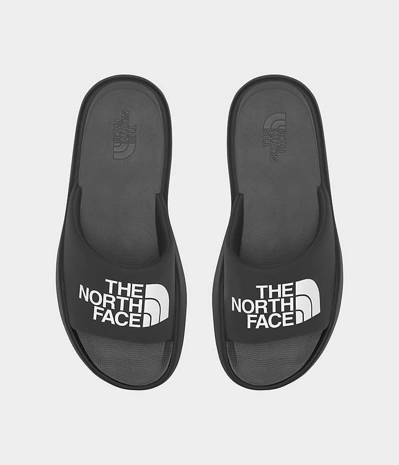 Men's The North Face Triarch Slides Black | CANADA OIJDCG