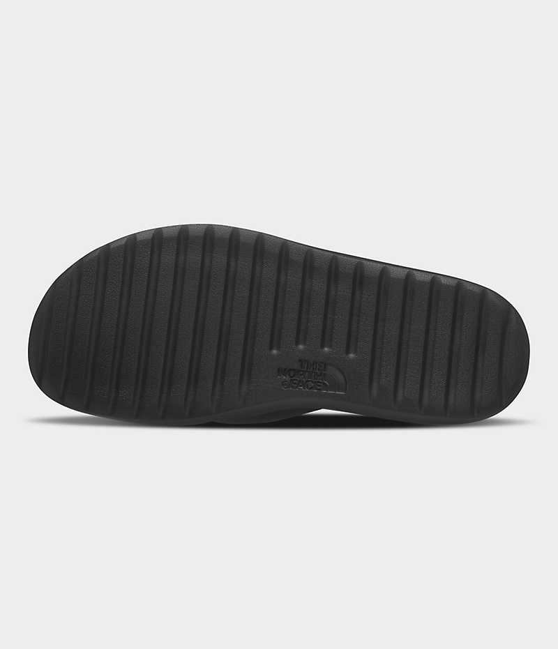 Men's The North Face Triarch Slides Black | CANADA OIJDCG