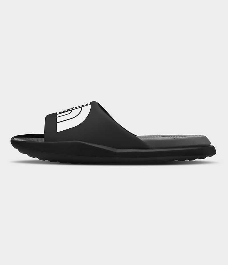 Men\'s The North Face Triarch Slides Black | CANADA OIJDCG