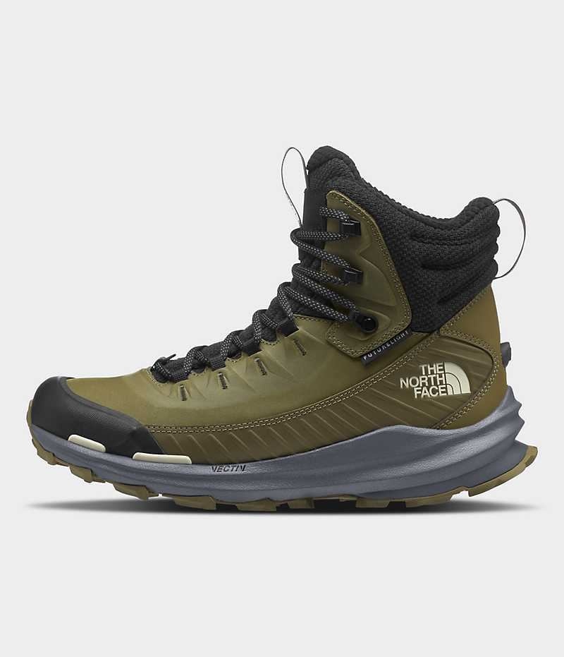 Men\'s The North Face VECTIV Fastpack Insulated FUTURELIGHT™ Hiking Boots Olive / Black | OTTAWA TSIMCL