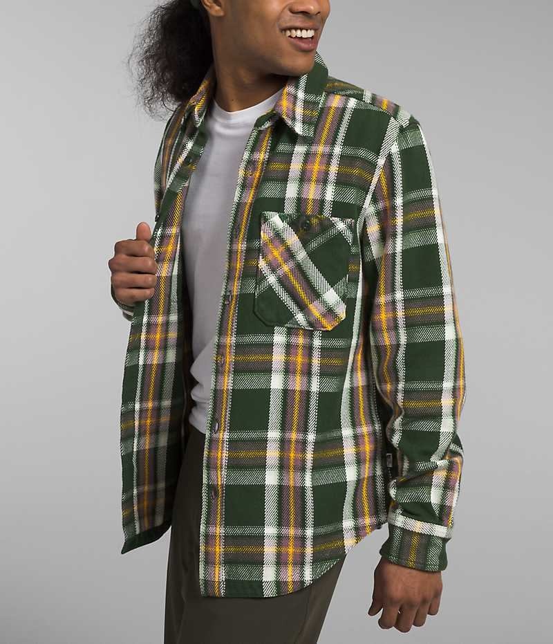 Men's The North Face Valley Twill Flannel Shirt Multicolor | OTTAWA LFTXBG