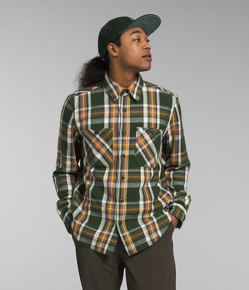 Men\'s The North Face Valley Twill Flannel Shirt Multicolor | OTTAWA LFTXBG