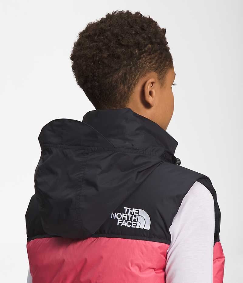 Women's The North Face 1996 Retro Nuptse Down Vest Pink | OTTAWA OLDQGZ