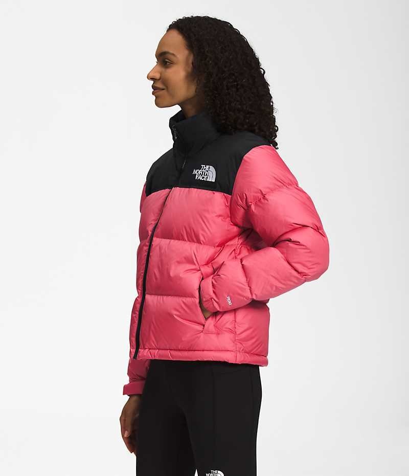 Women's The North Face 1996 Retro Nuptse Down Jacket Pink | OTTAWA XKIMDO