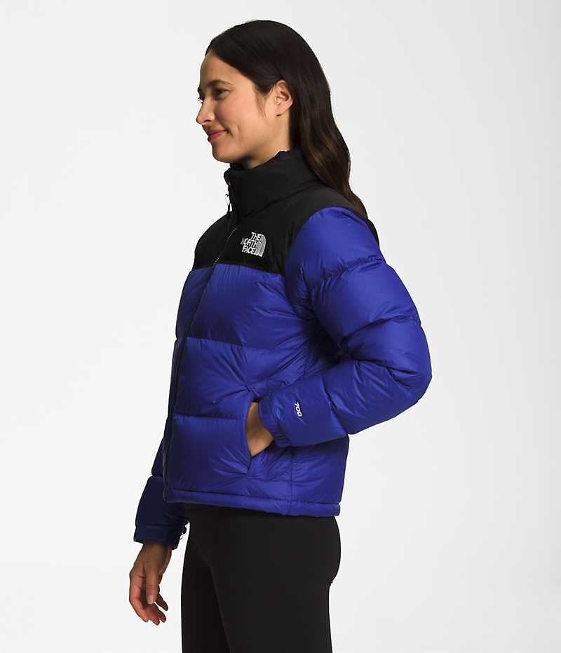 Women's The North Face 1996 Retro Nuptse Down Jacket Blue | CANADA OFXGPK