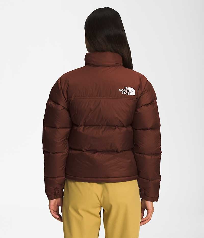 Women's The North Face 1996 Retro Nuptse Down Jacket Burgundy | OTTAWA KTRHAX