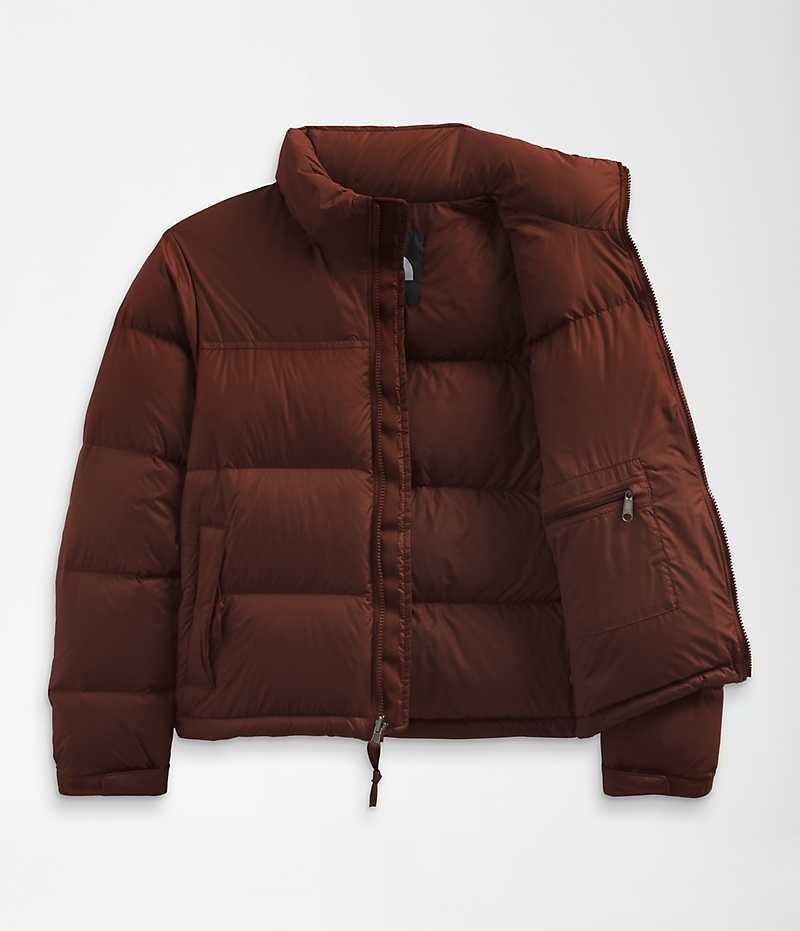 Women's The North Face 1996 Retro Nuptse Down Jacket Burgundy | OTTAWA KTRHAX