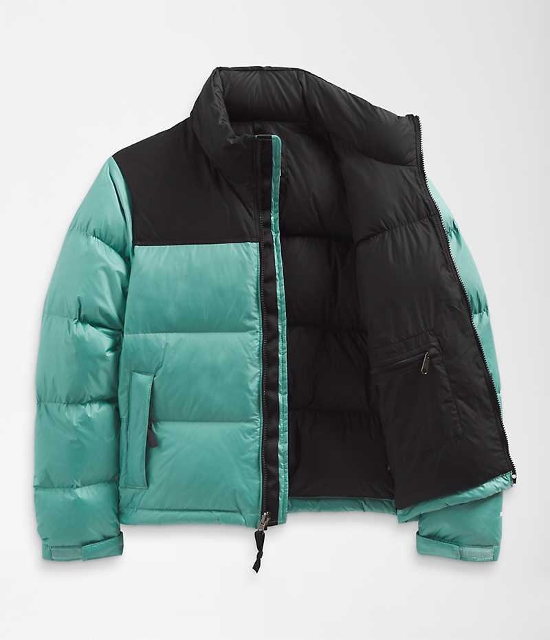 Women's The North Face 1996 Retro Nuptse Down Jacket Turquoise | CANADA NGVJFT