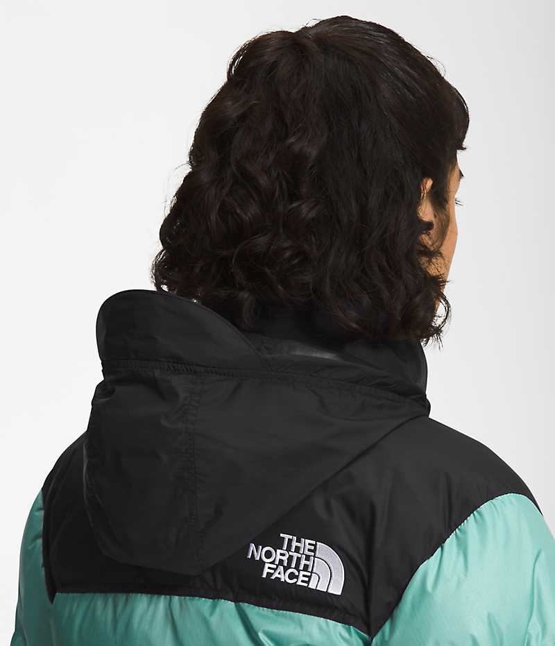 Women's The North Face 1996 Retro Nuptse Down Jacket Turquoise | CANADA NGVJFT