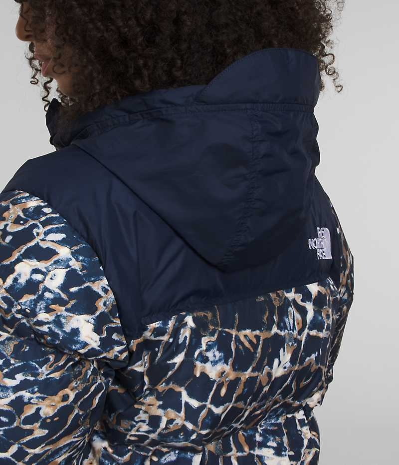 Women's The North Face 1996 Retro Nuptse Down Jacket Navy | OTTAWA KRJVHX