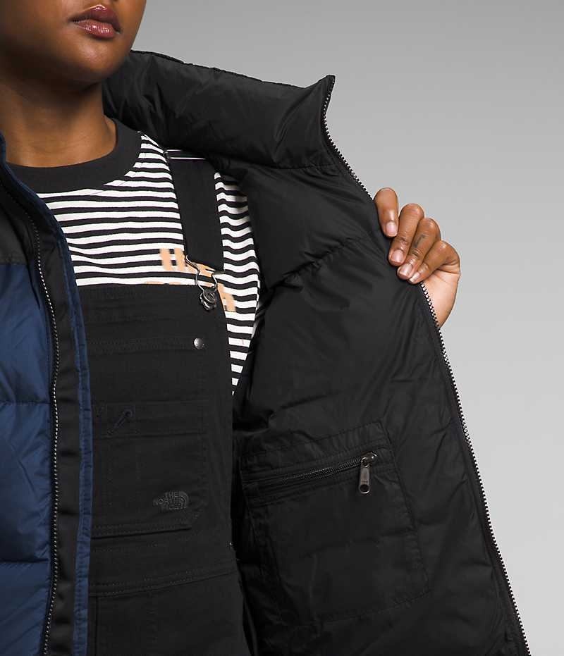 Women's The North Face 1996 Retro Nuptse Down Jacket Navy / Black | CANADA ITWJFY