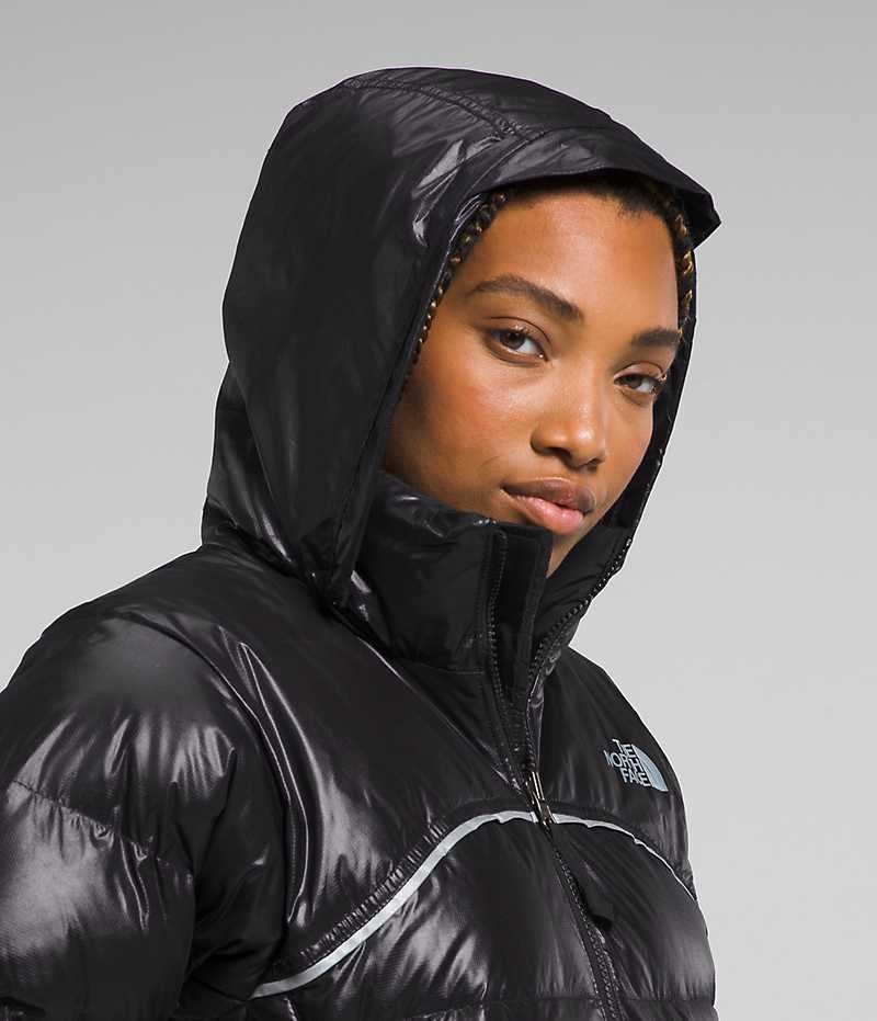 Women's The North Face 2000 Retro Nuptse Down Jacket Black | CANADA IYHBOC