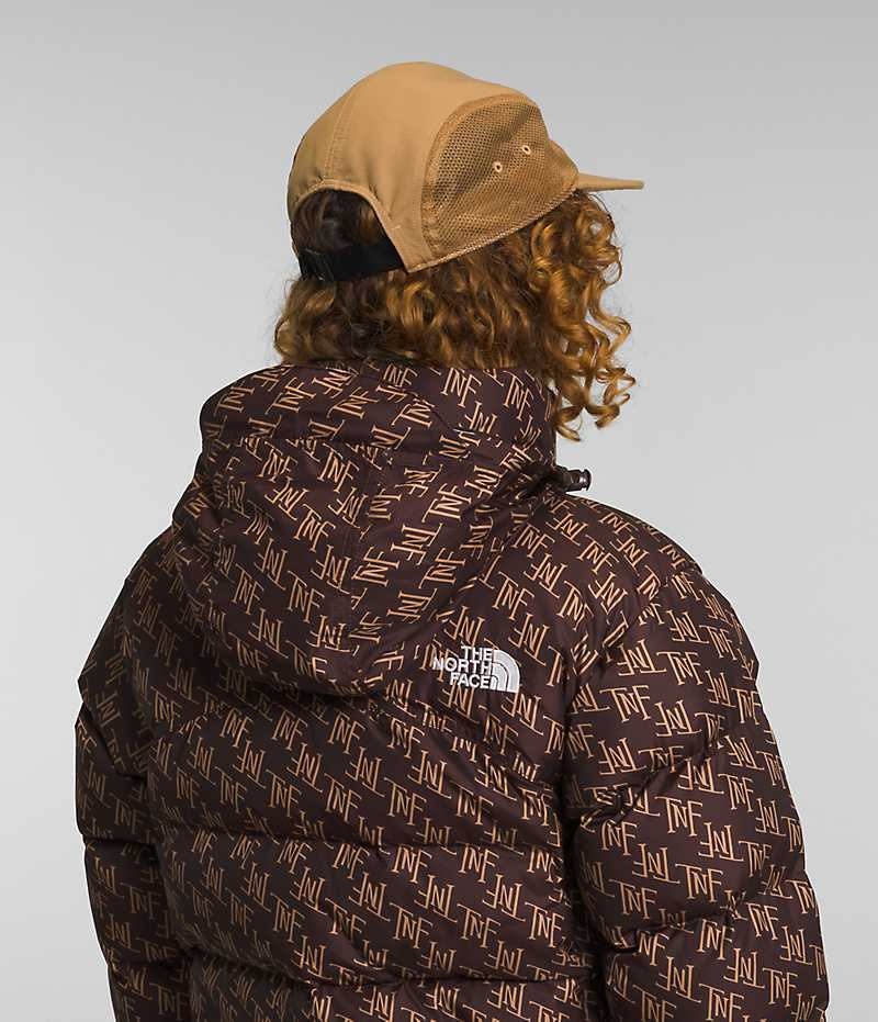 Women's The North Face 2000 Retro Nuptse Down Jacket Brown | TORONTO PIZGFO