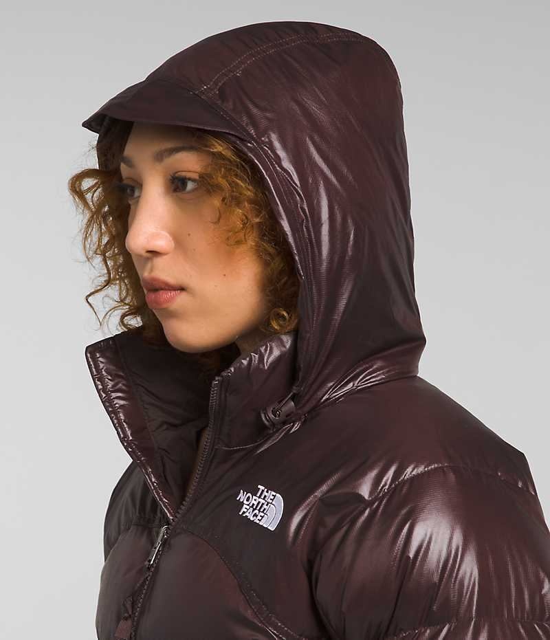 Women's The North Face 2000 Retro Nuptse Down Jacket Brown | OTTAWA ZYVORE