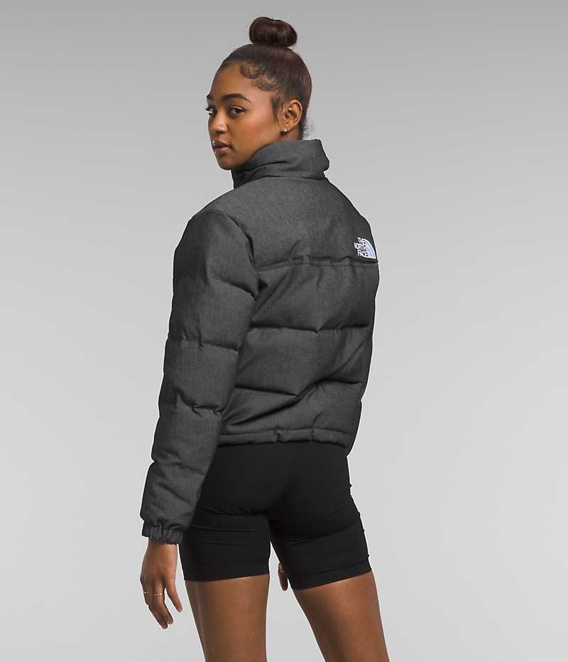 Women's The North Face ’92 Reversible Nuptse Down Jacket Black | CANADA ROUKNZ