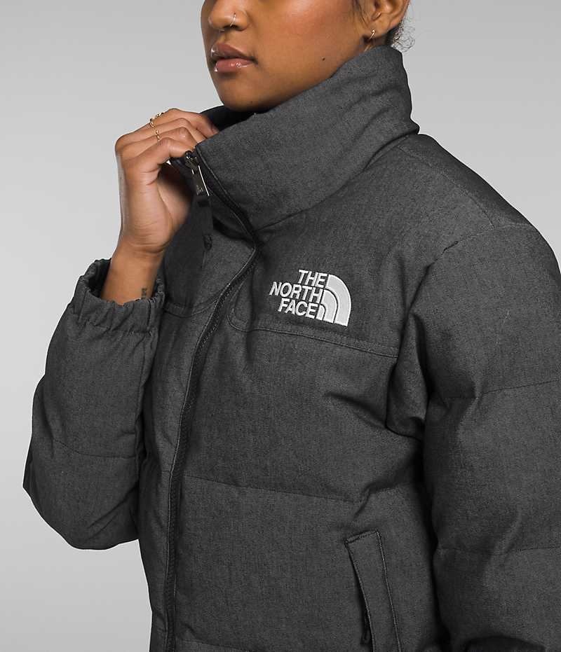 Women's The North Face ’92 Reversible Nuptse Down Jacket Black | CANADA ROUKNZ