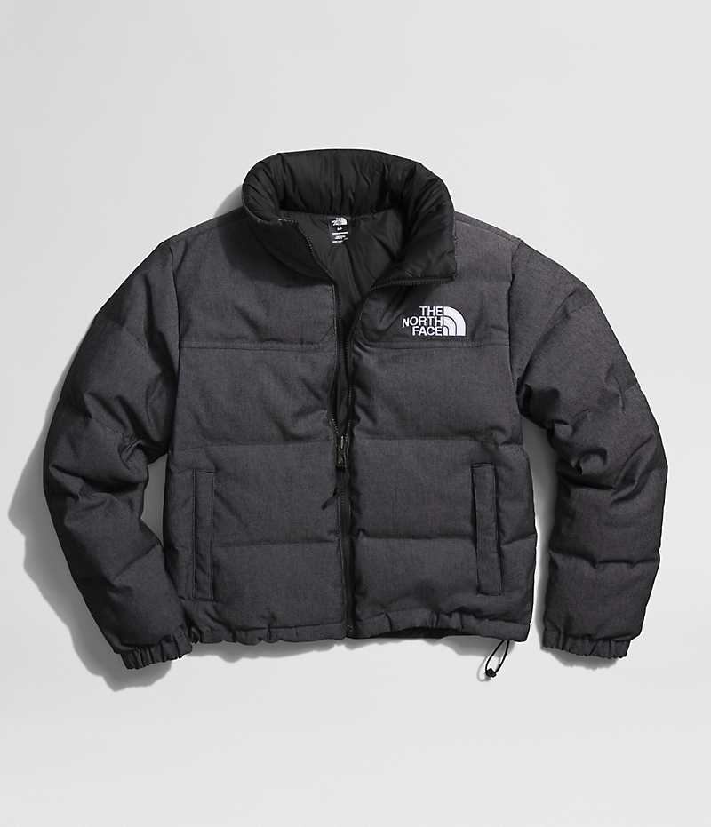 Women's The North Face ’92 Reversible Nuptse Down Jacket Black | CANADA ROUKNZ