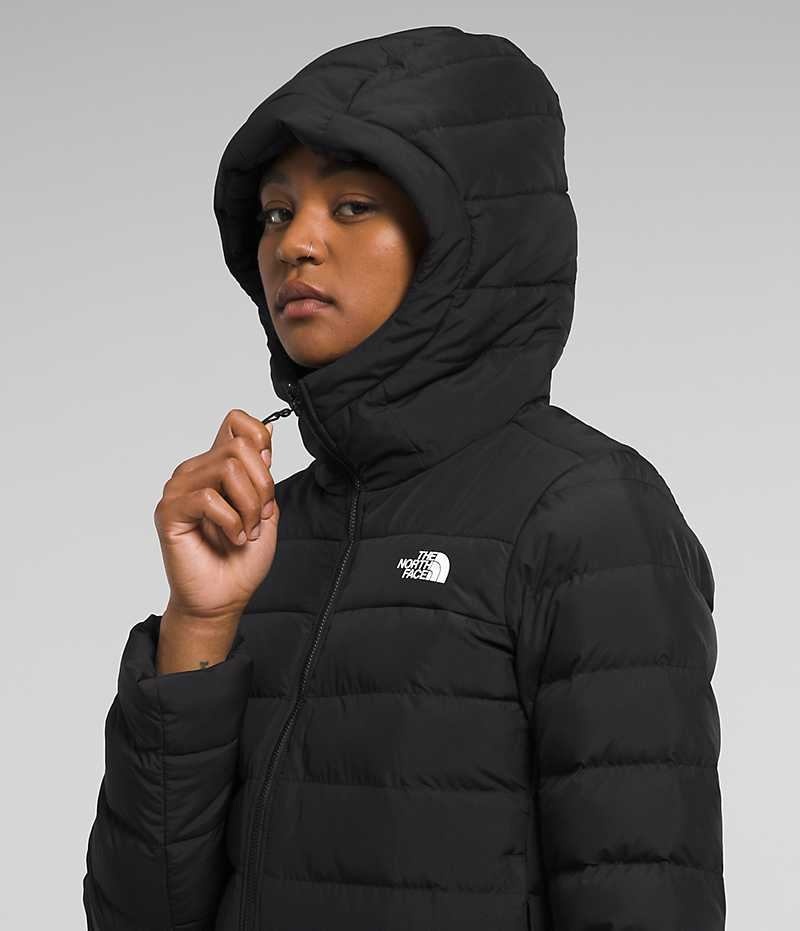 Women's The North Face Aconcagua 3 Hoodie Down Jacket Black | CANADA XRIJEQ