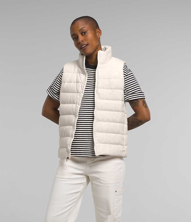 Women\'s The North Face Aconcagua 3 Vest White | OTTAWA JDQMKN